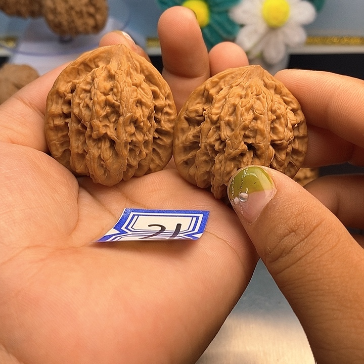 把件文玩核桃40盘龙虎头
