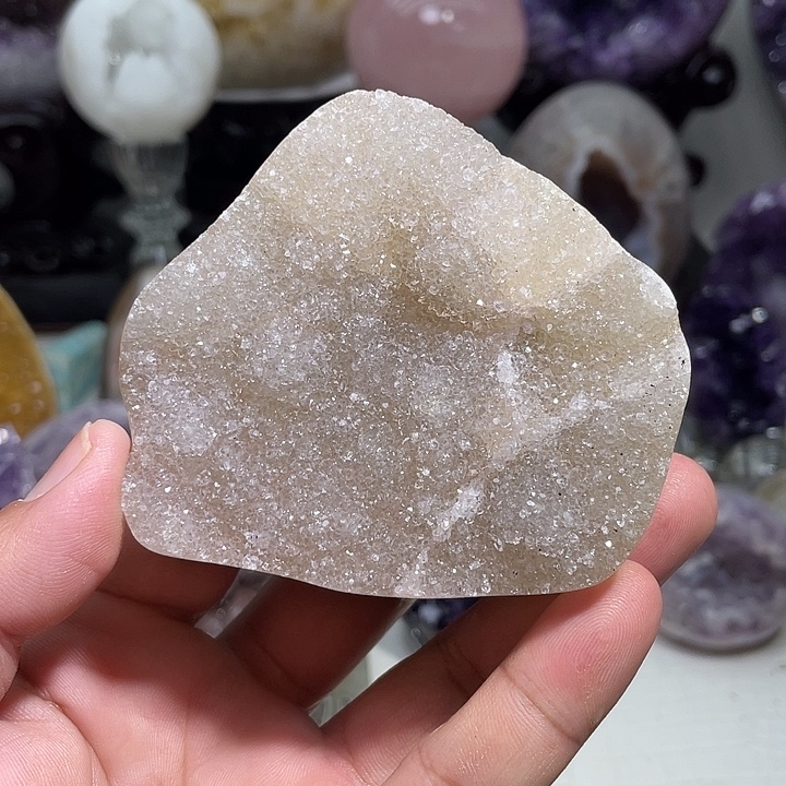 水晶未镶嵌珠宝半成品