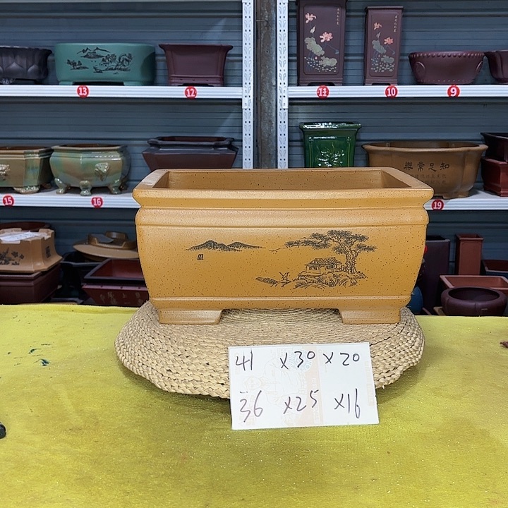 紫砂花盆宜兴紫砂厂