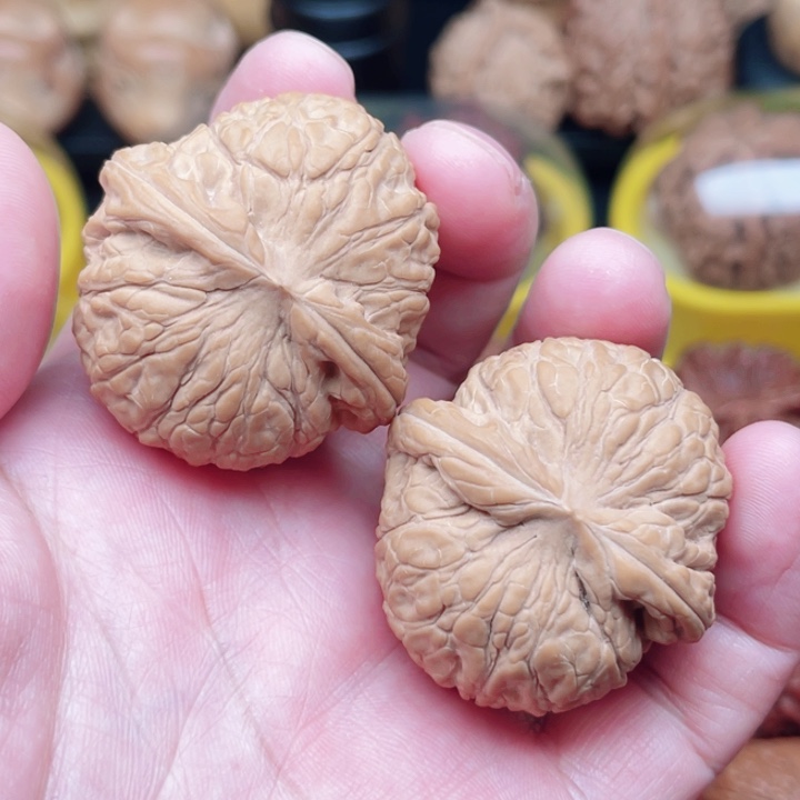 文玩核桃把件乾隆磨38×40×29