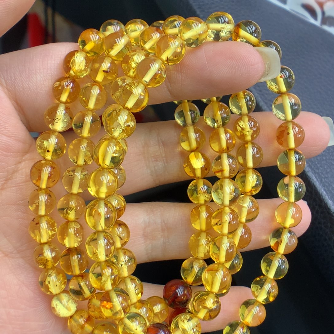 琥珀未镶嵌珠宝奇石