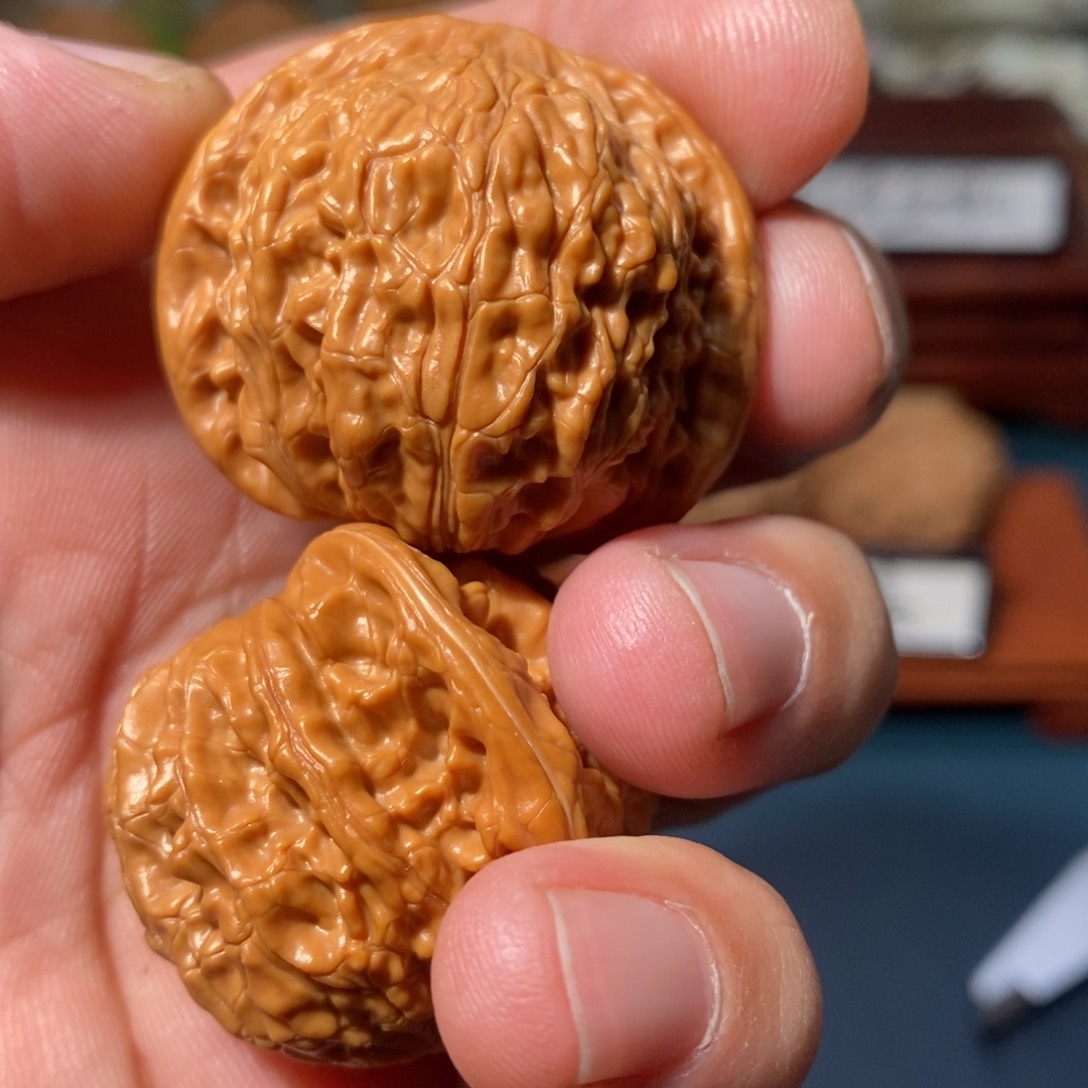 文玩核桃把件汉磨全品