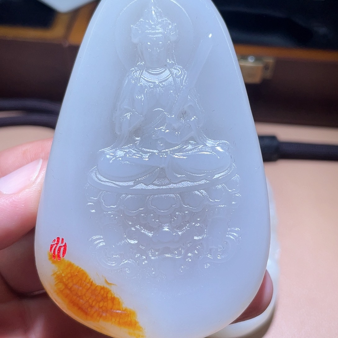 和田玉颈饰未镶嵌A7 