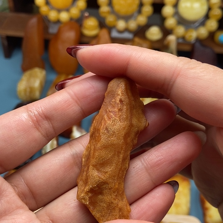 定制琥珀未镶嵌蜜蜡原石定制