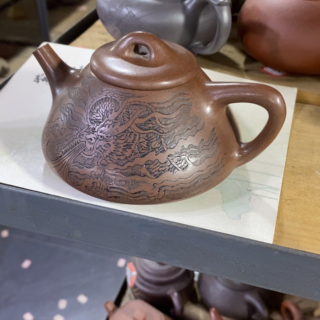 紫砂茶壶原矿手工177