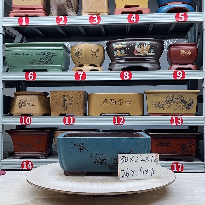 紫砂花盆紫砂花盆