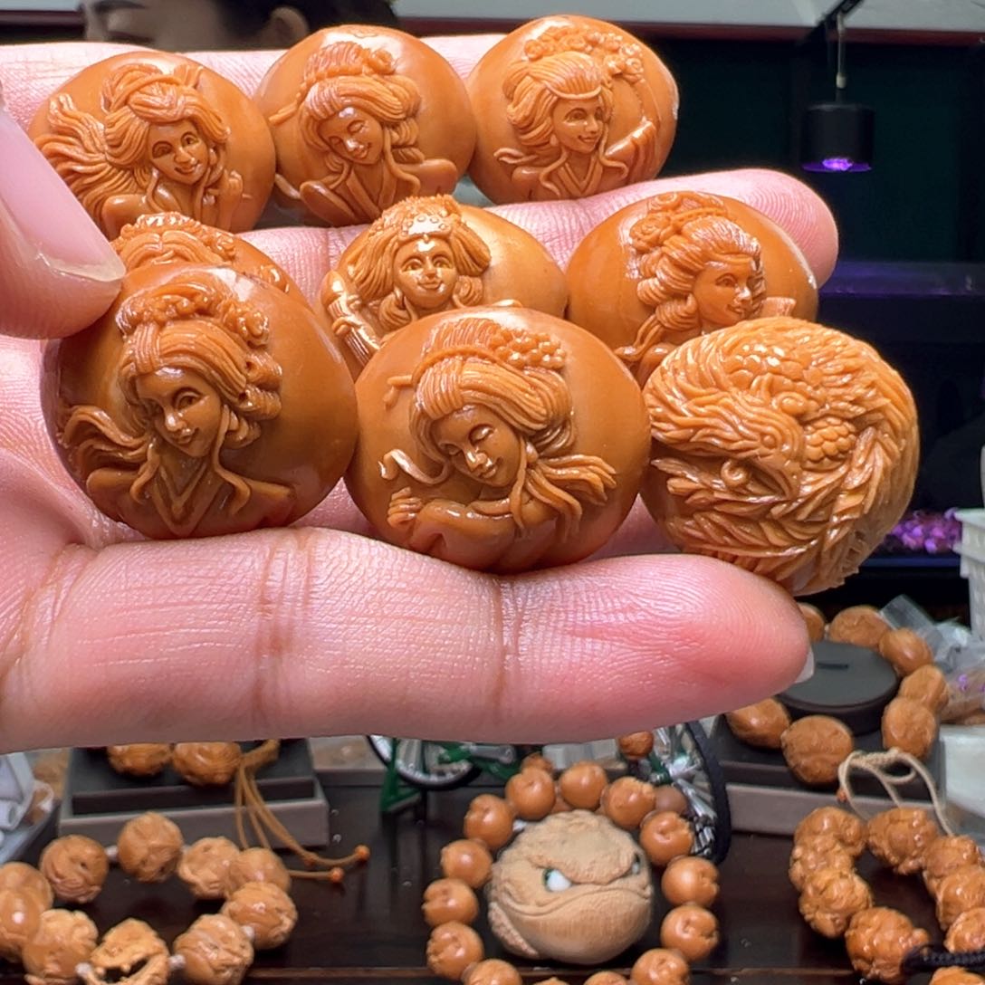 橄榄核手串/手链风**静橄榄核