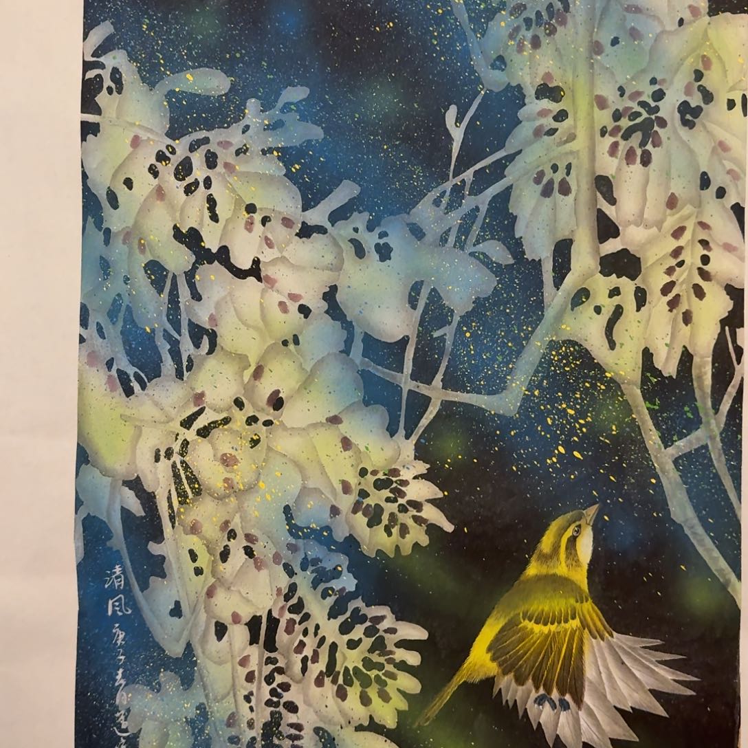 国画董老师作品画作