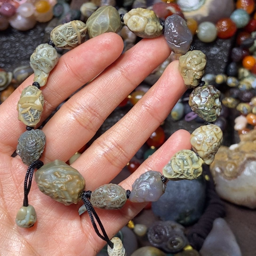 玛瑙/玉髓未镶嵌珠宝半成品い**ぷ