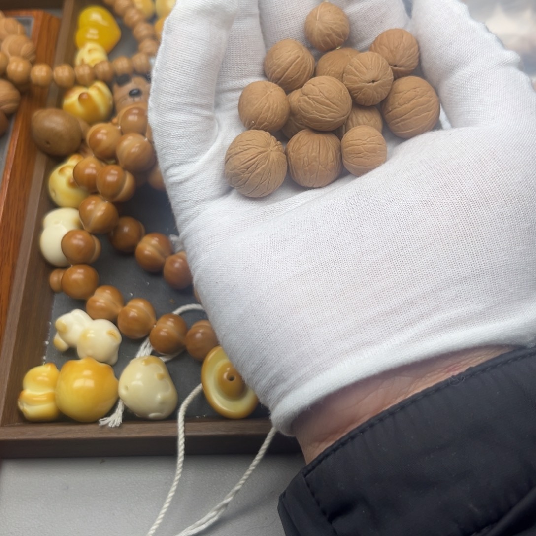 猴头核桃手串聚宝盆无打底