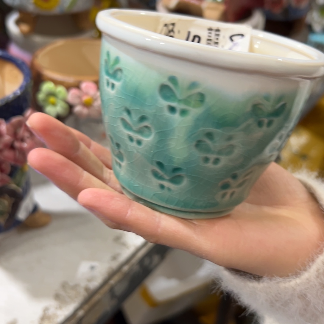 满20米秒退拉黑花盆