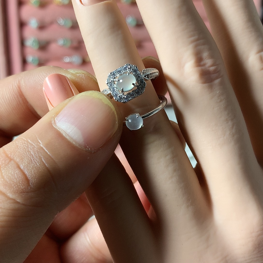 q***q翡翠未镶嵌戒指864