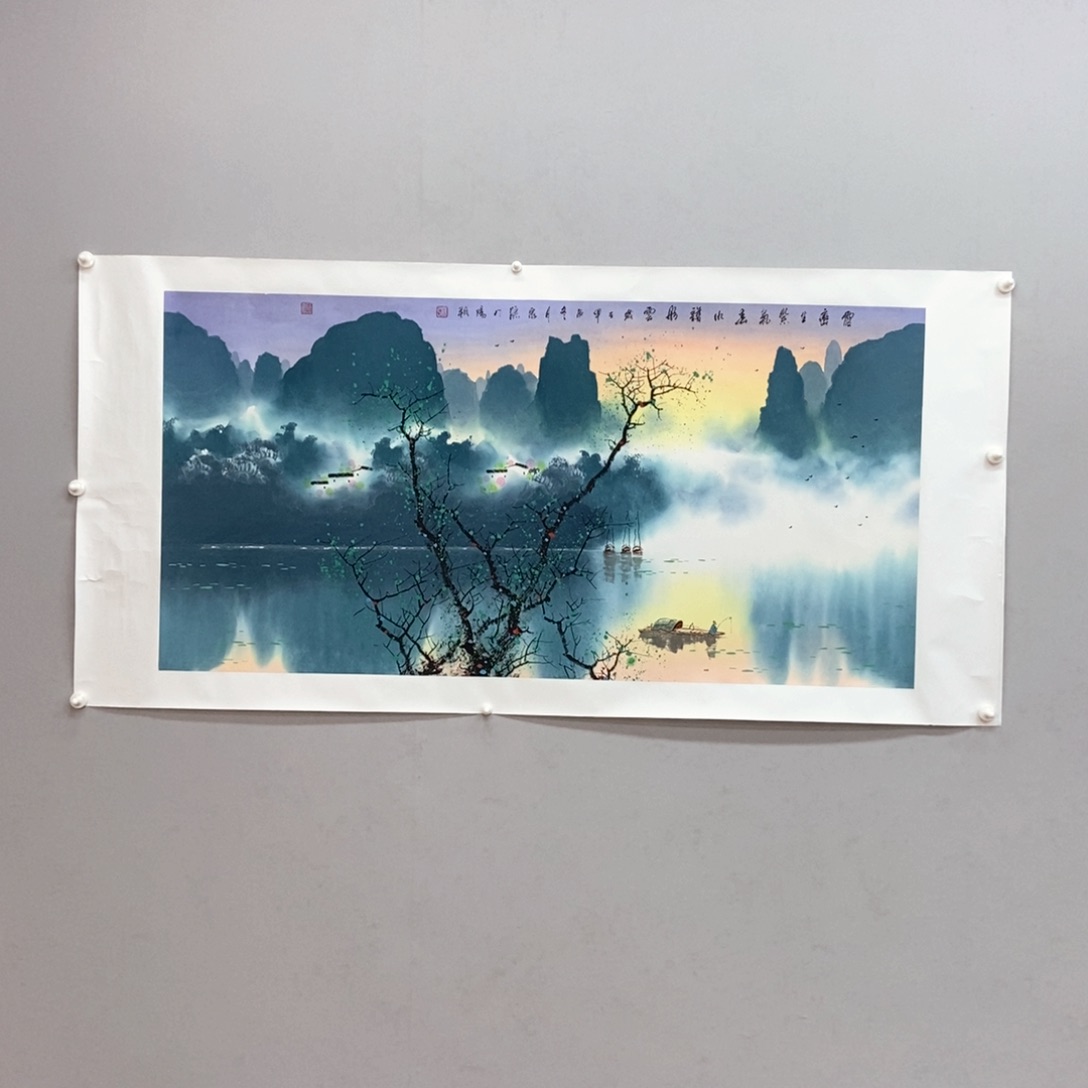 国画张泉踪四尺精品佳作