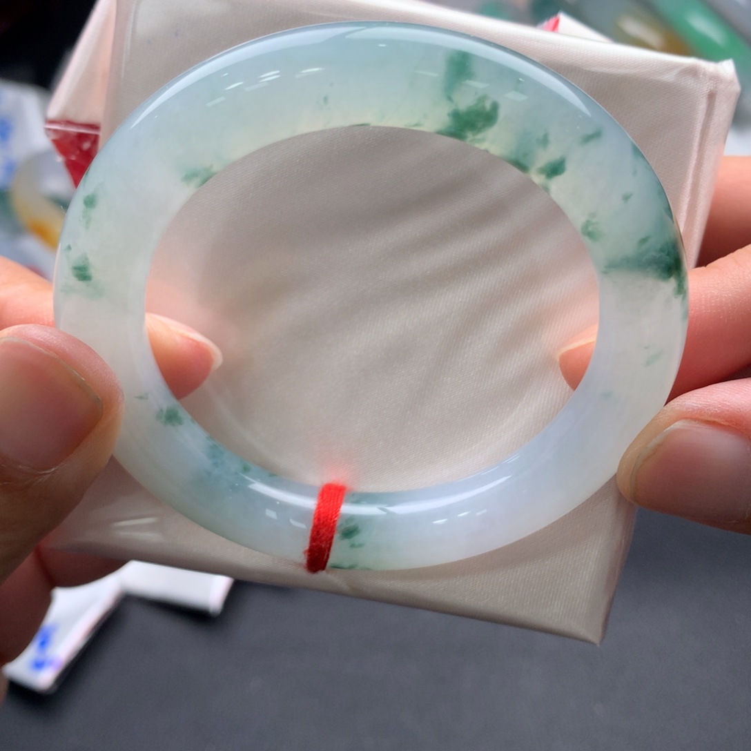 翡翠未镶嵌手镯13号