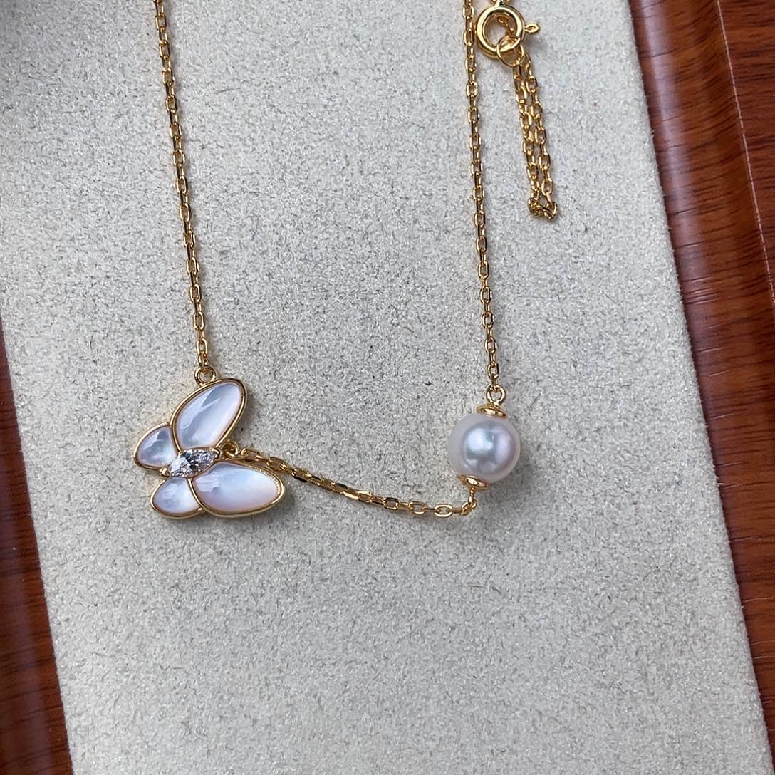 颈饰海水珍珠银S925镶嵌