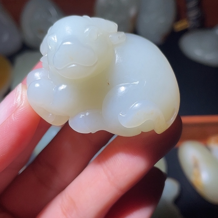 和田玉挂件未镶嵌遵****件