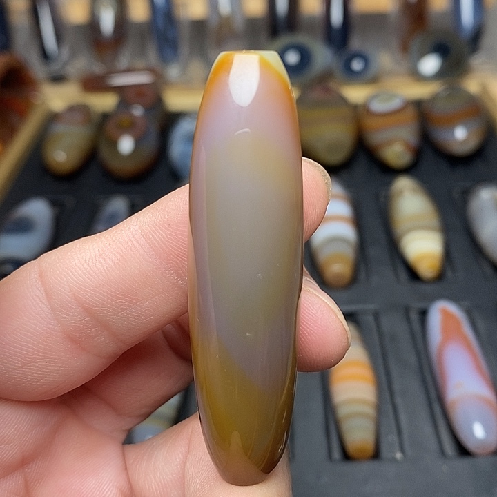 罗***）玛瑙/玉髓合金颈饰