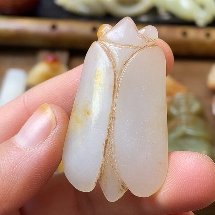 和田玉（糖玉）未镶嵌颈饰
