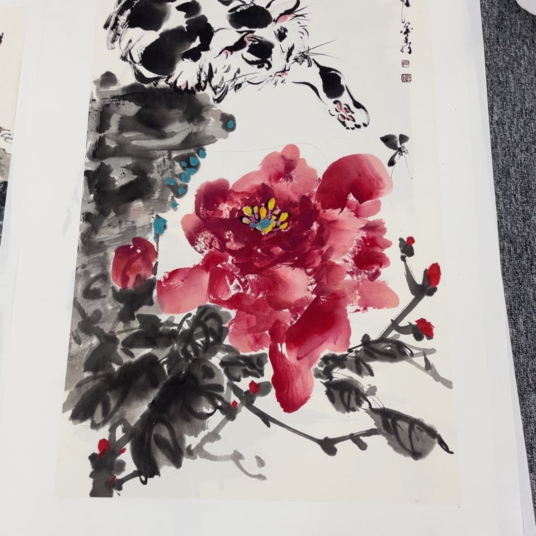 国画正***?绘画艺术作品展