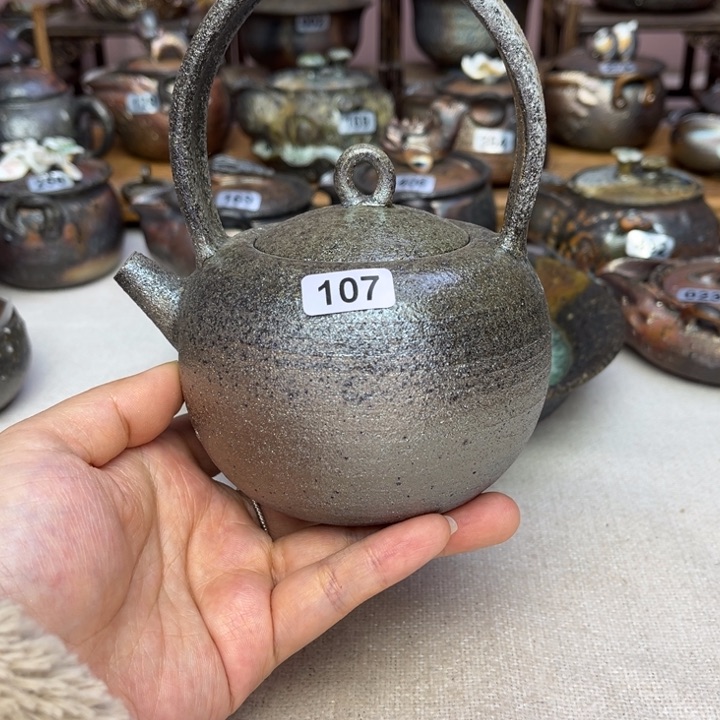 壶裸柴烧陶瓷茶具