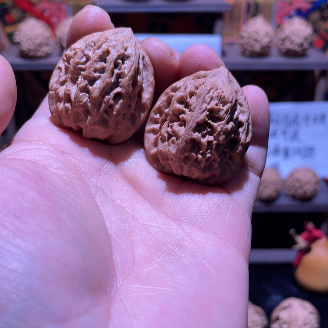 把件文玩核桃34小野鸡