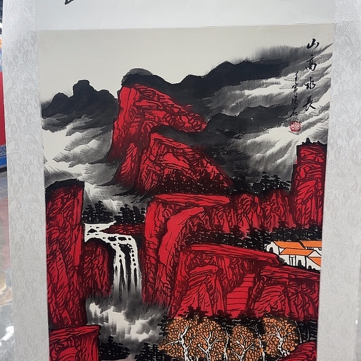 国画我是一只小小鸟地域鬼的人