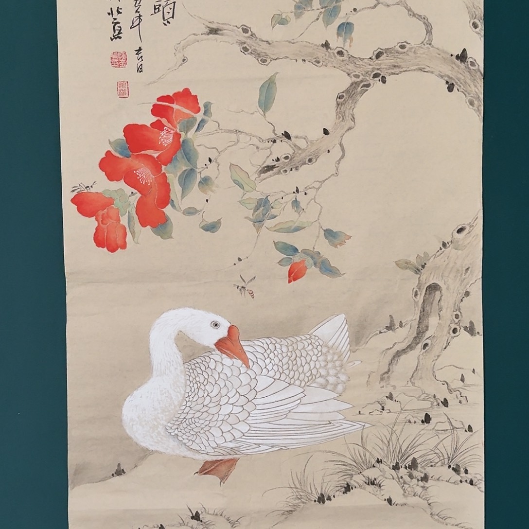 国画恽崟华老师的作品