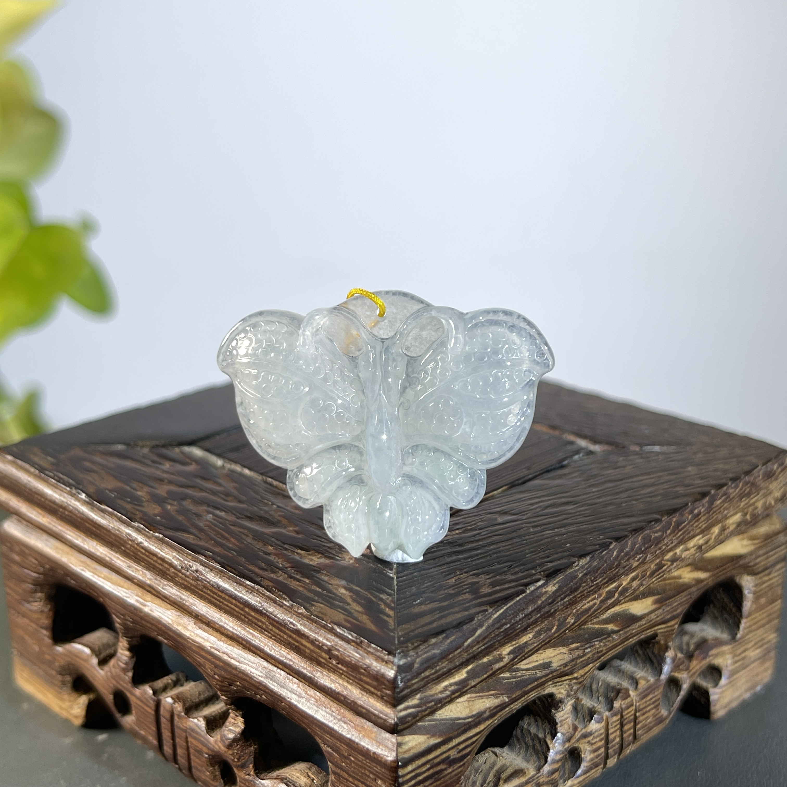 JXZC05-43 天然缅甸A货翡翠 蝴蝶