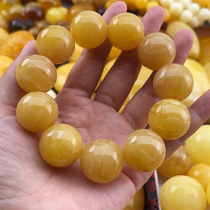 琥珀裸石未镶嵌琥珀蜜蜡