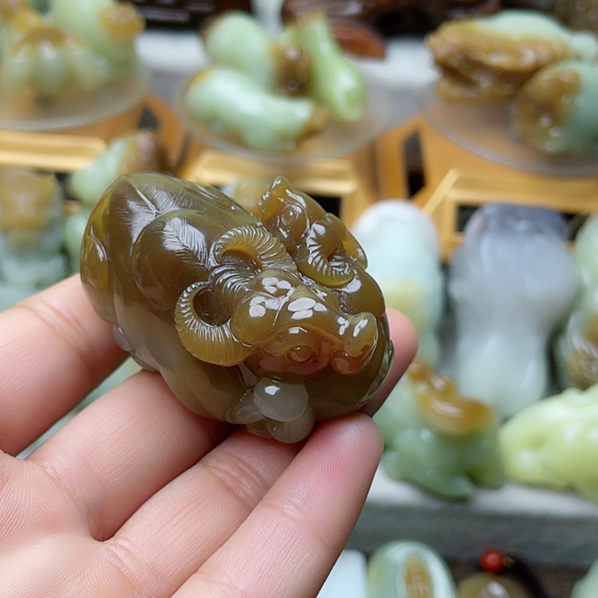 【闪购商品】未镶嵌和田玉挂件和*