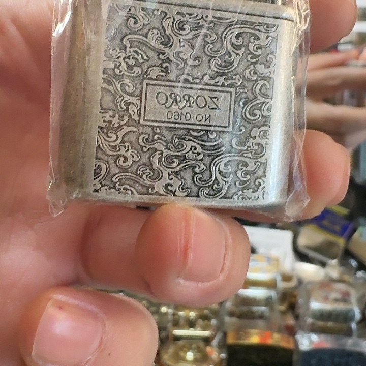 佐罗古银老九门祥云打火机