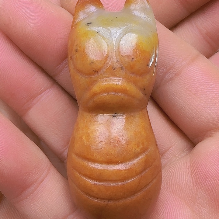 和田玉吊坠(不含链)未镶嵌