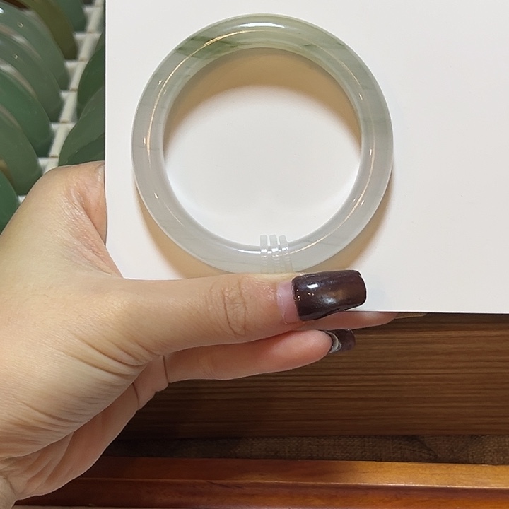 布艺非金属非金属布艺天山翠52圈口