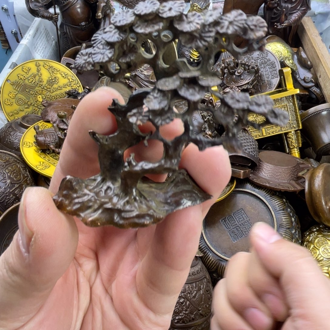 铜器工艺品办公室摆件 