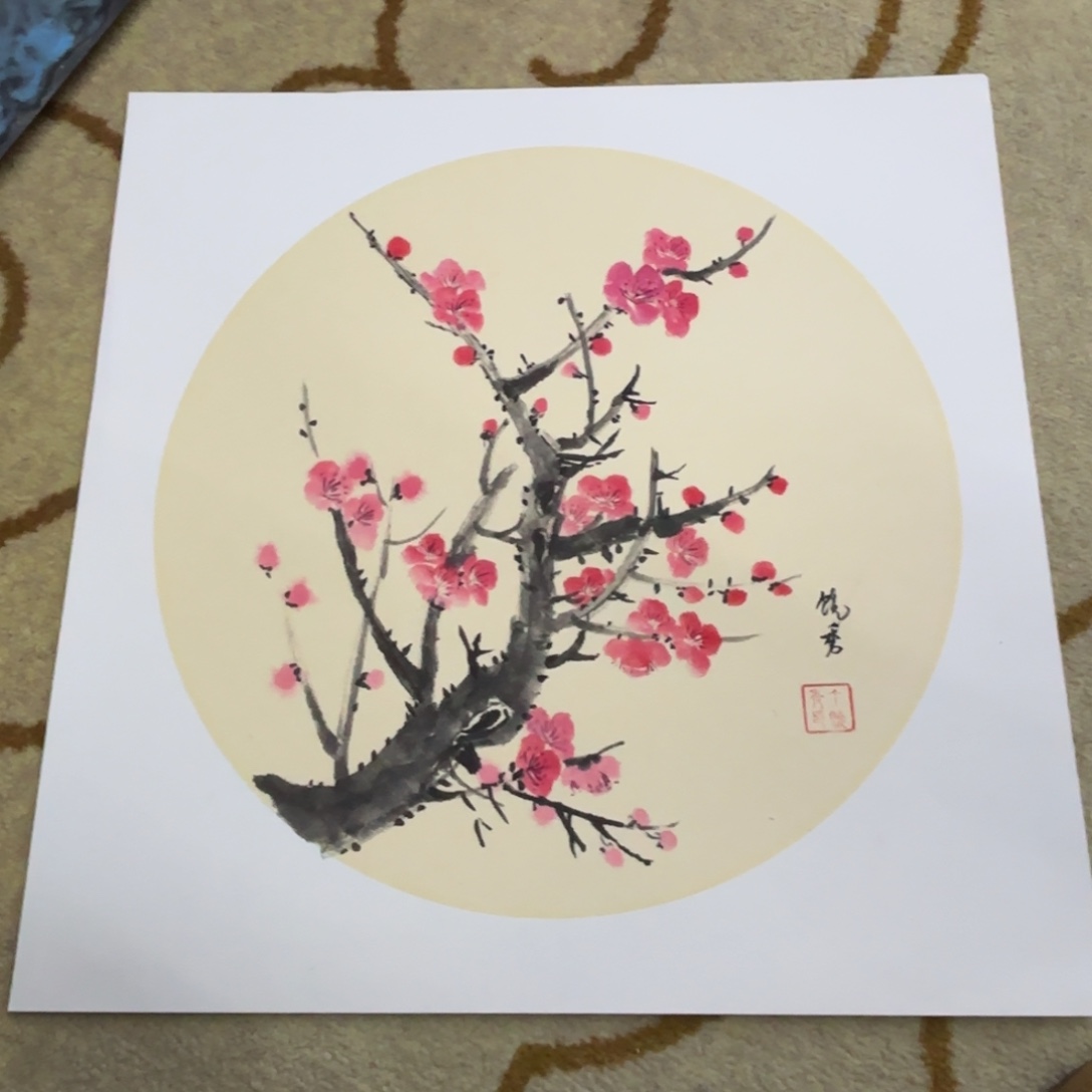 国画国画老师作品刘