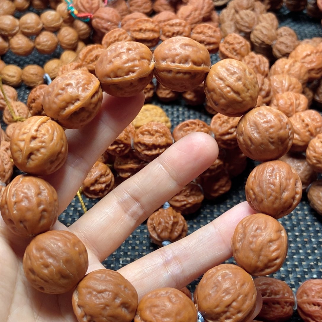手串桃核粗筋纽扣
