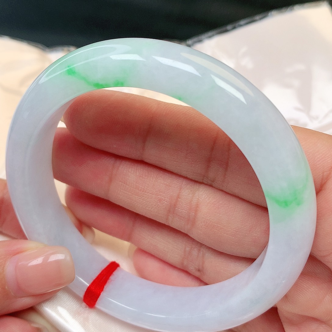 翡翠手镯未镶嵌翡翠A货手镯85号