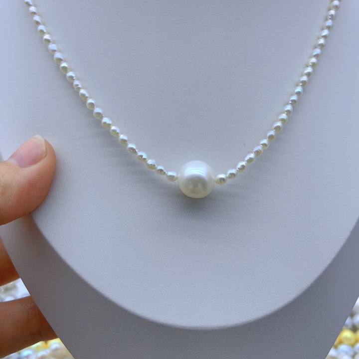 淡水珍珠颈饰未镶嵌
