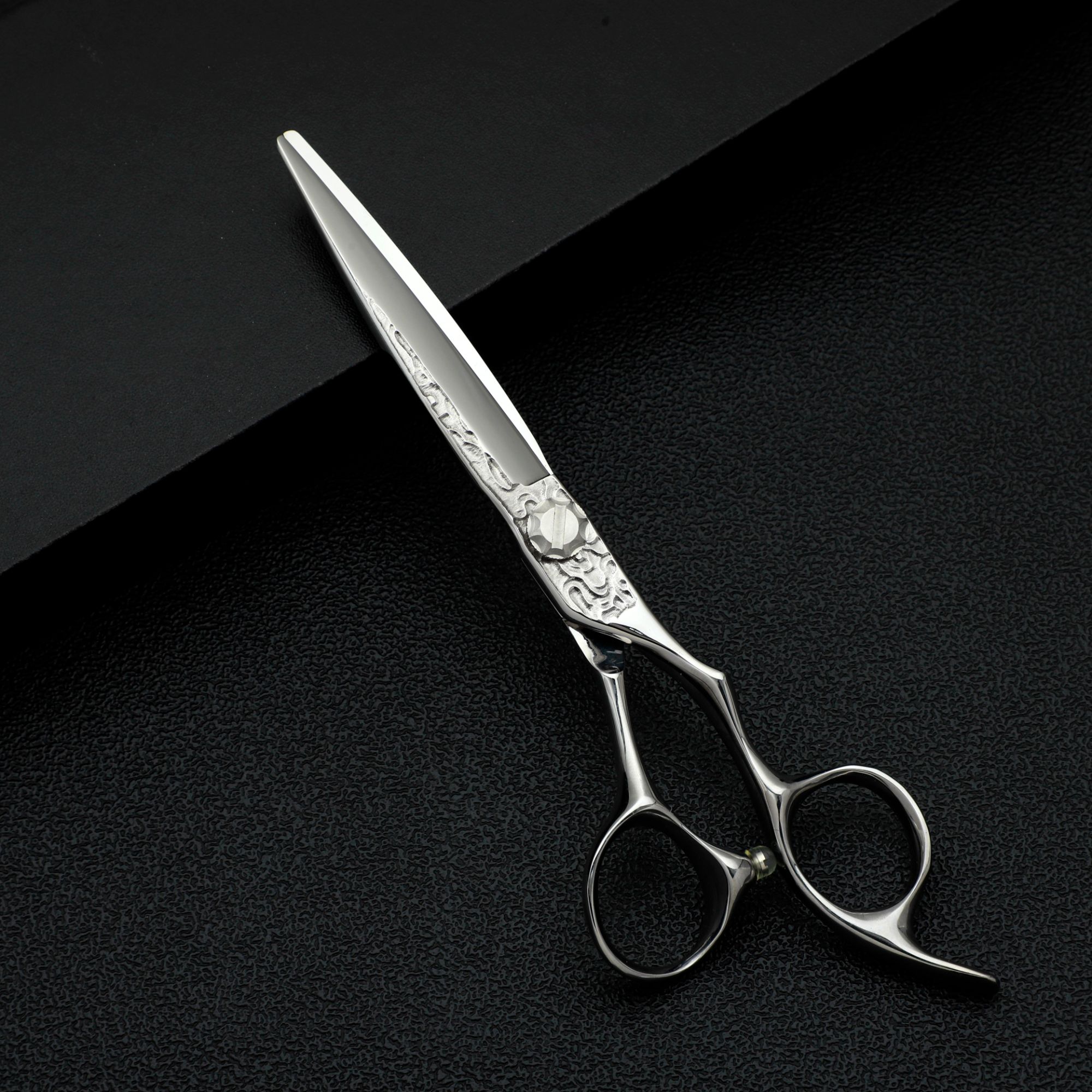 理发店专业发型师专用CNC数控工艺锋利耐用平剪无痕牙剪理发剪刀