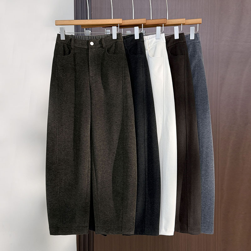 2025年新款镰刀裤秋冬九分裤女休闲裤