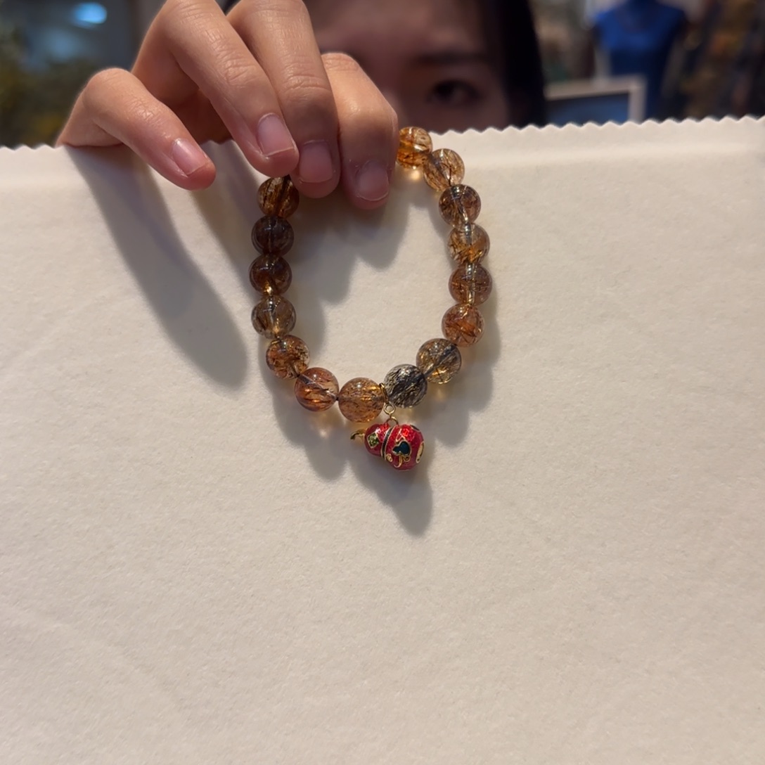 水晶手链未镶嵌，