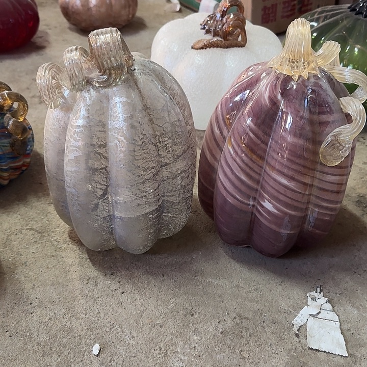 琉璃一对不完美高25直径15