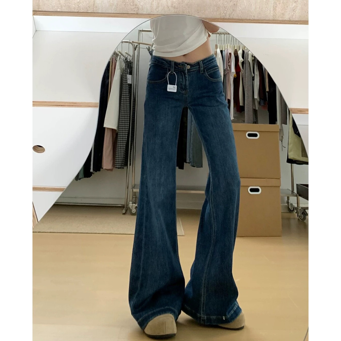 【非图片款】无运险（默认微瑕）不挑身材超百搭牛仔裤女高腰