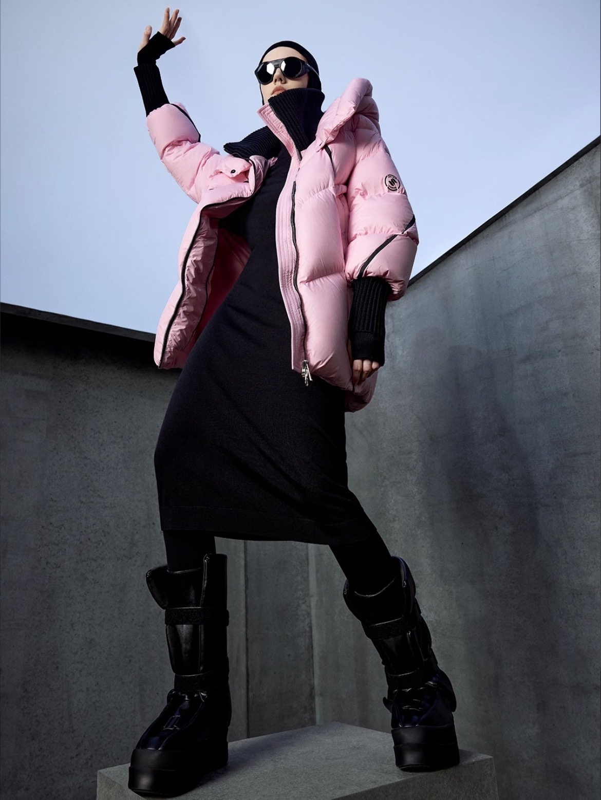 高品质保暖短款拉链可拆卸宽松中长款休闲时尚羽绒服