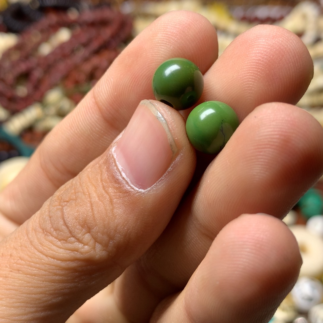 琉璃颈饰藏传小元素