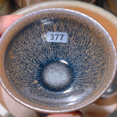 茶盏醉**贰原矿原釉柴烧建盏