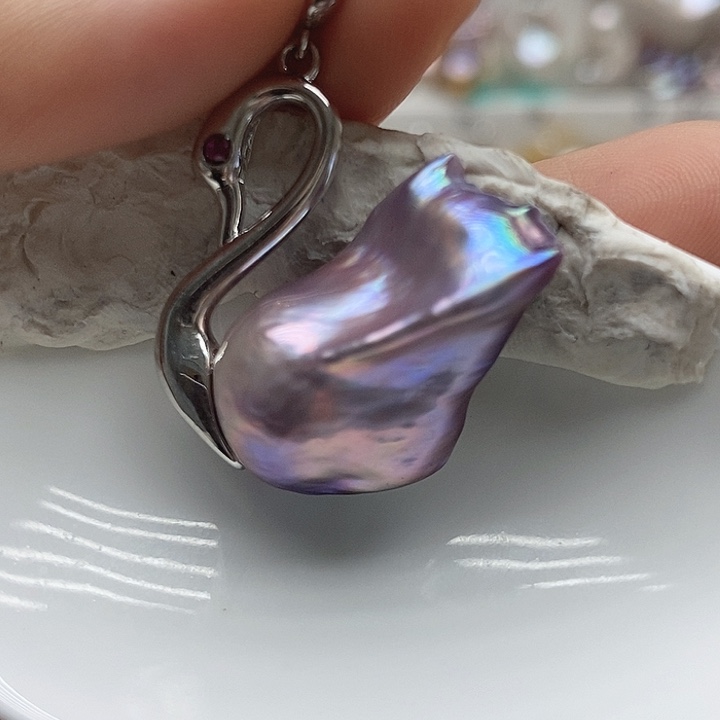 淡水珍珠未镶嵌吊坠(不含链)