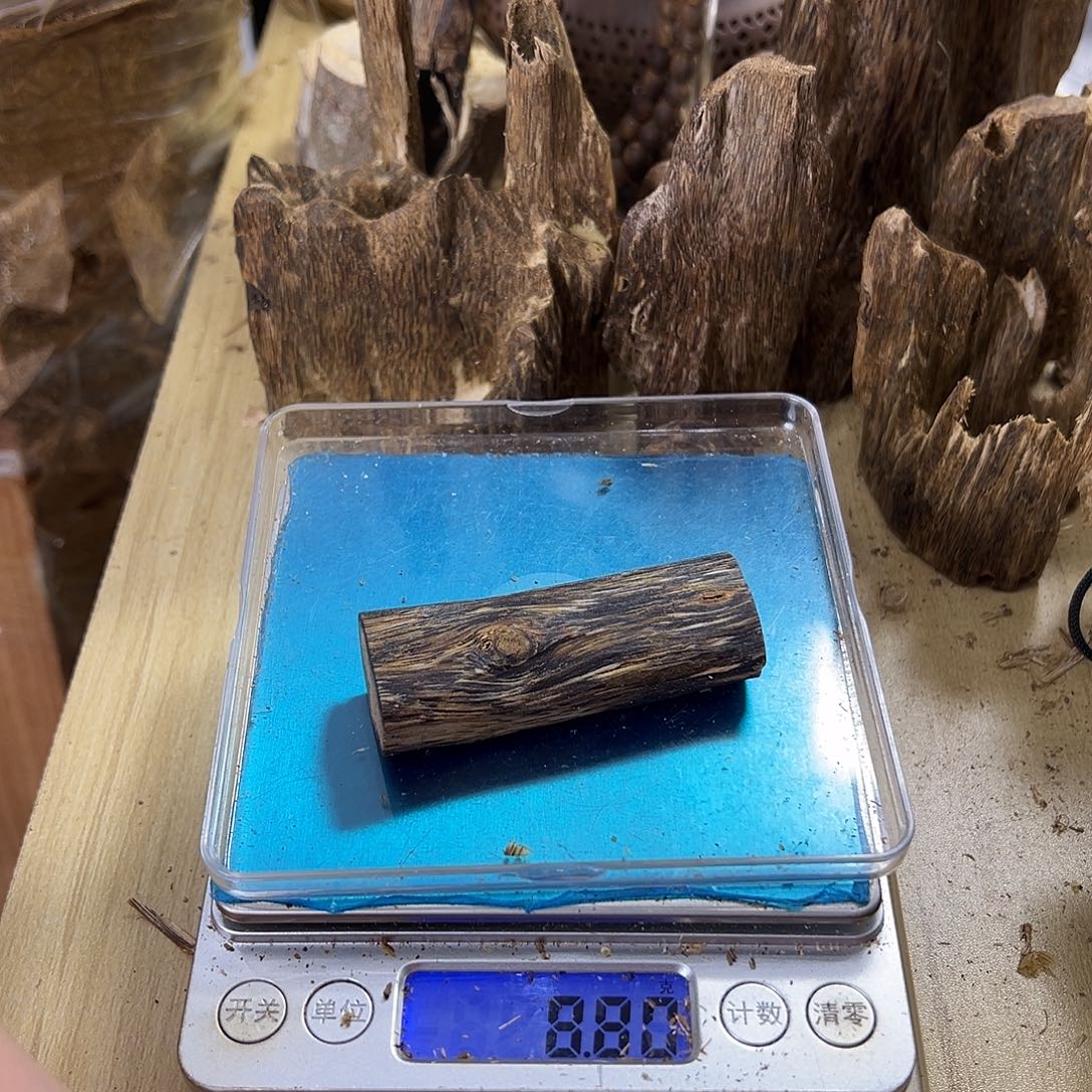 香料绿奇楠虫漏8克乌身