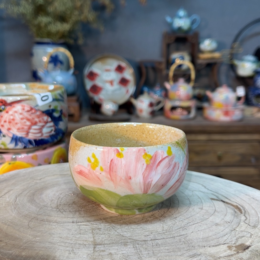 杯雯**?素浅陶瓷手工手绘