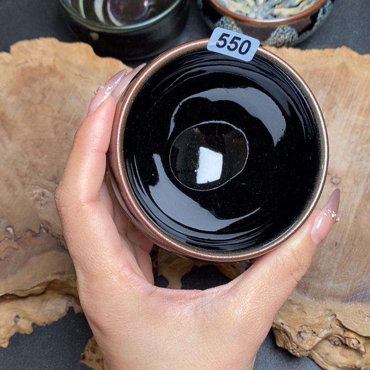 郝***亭茶盏建窑建盏主人杯550 10个
